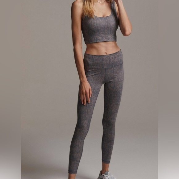 Varley Century Legging Dusty Blue Grain - Picture 4 of 11